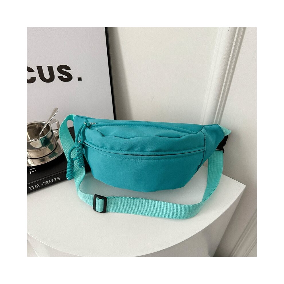 (Light Blue) Trendy Ins Japanese Style Womens Chest Bag Casual Summer Phone Waist Bag In Multiple Colors-image-OPC-PJ8FQJZ-NEW