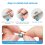 60PCS Locking Pin Back Metal Backing, Keeper Clasp for Brooch Enamel Lapel 3