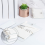 Transparent A6 Binder Clear Soft PVC 6 Ring Budget Refillable Planner Cover Protector 7