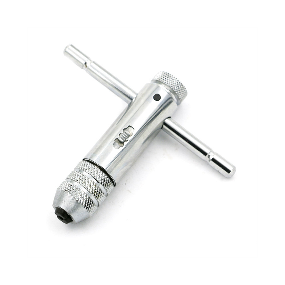 M3-M8 Adjustable Ratchet Hand Tap Wrench Tapping Fittings With Forward And Reverse 4851426838618