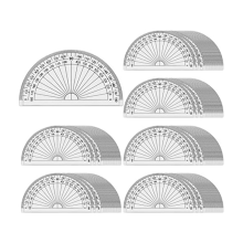 100 Pcs Math Protractors Plastic Protractor 180 Degrees,Protractors Bulk for Classroom, Set Engineering
