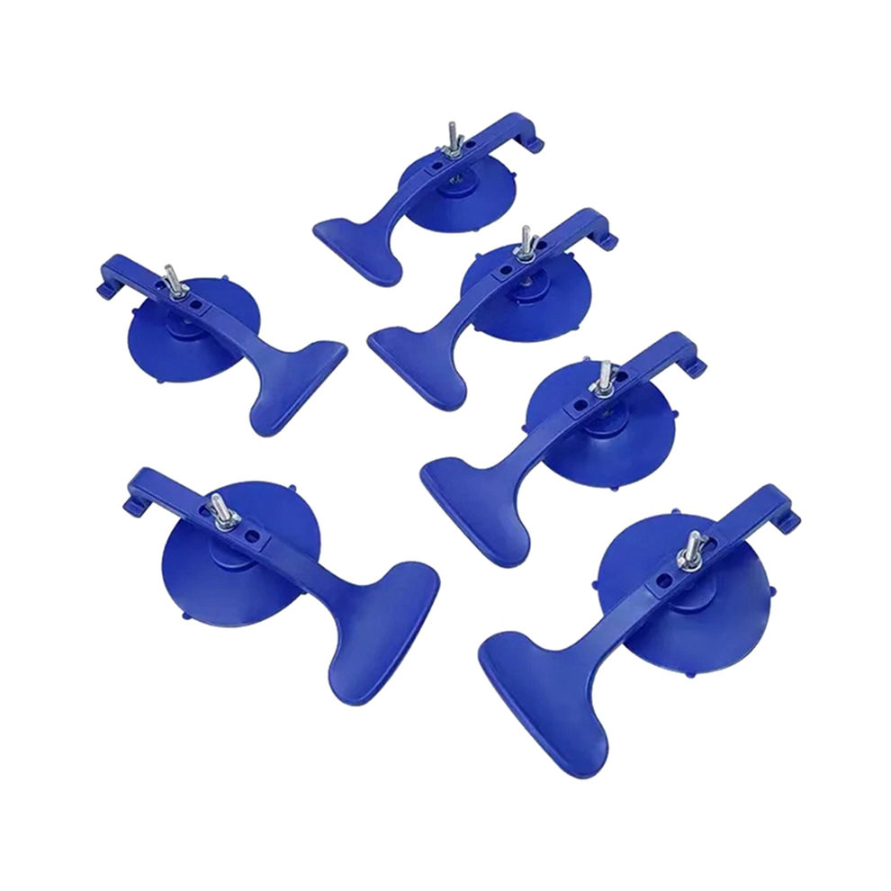 Saudism 6Pc Suction Clamp Set Window Cups For Sealing Rear To Top Convertible Glass Windshield Repair Gluing
