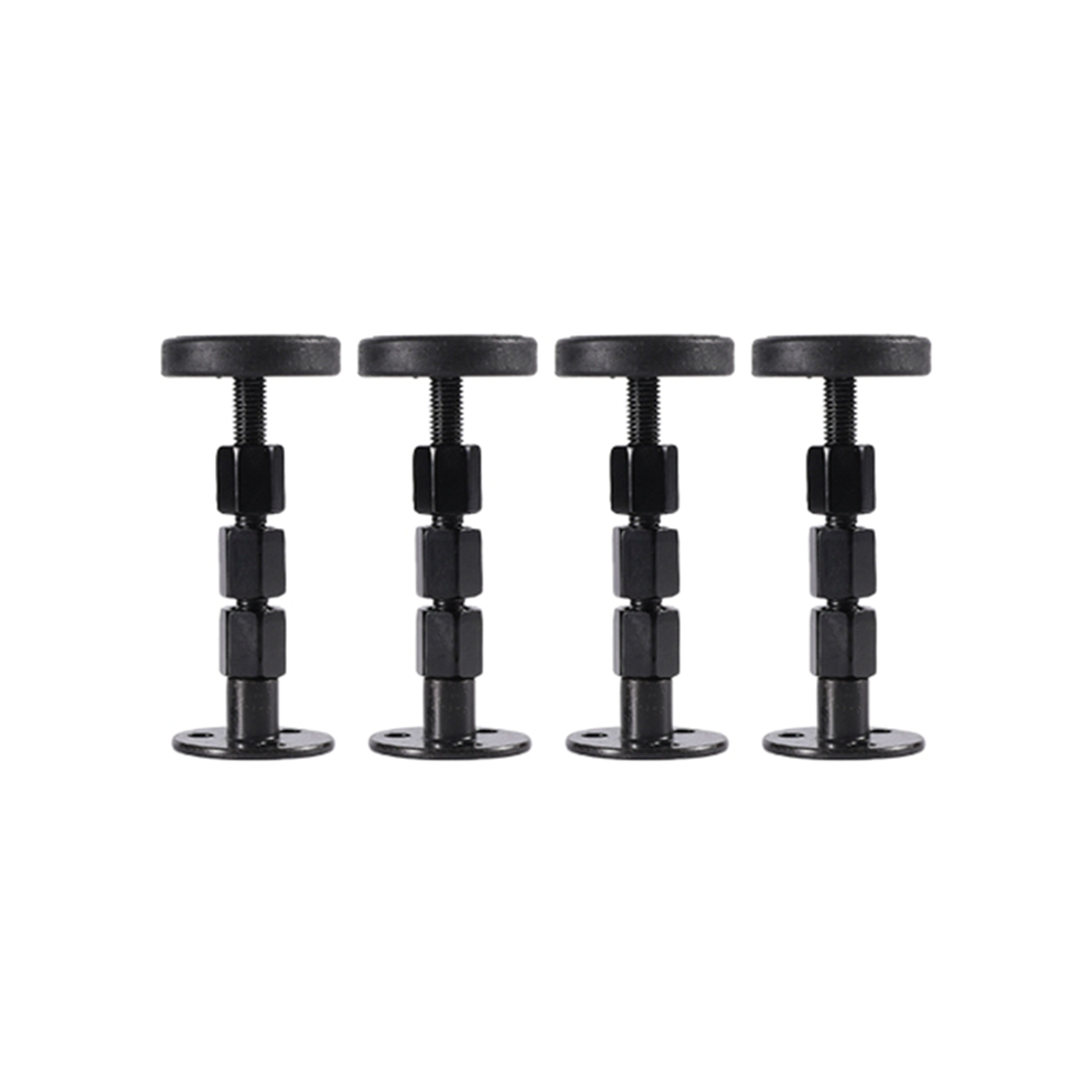 4Pcs Headboard Stoppers, Adjustable Threaded Bed Frame Anti-Shake Tool, Shake Support Stabilizer Saudism
