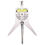 Pipe Center Finder, Pipefitter Tools W/Centering Head, Finder Tool to Measure Diameter 6