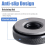 M14 Thread Angle Grinder Clamping Nut, Quick Release Nut Replacement Fast Locking Retaining Flange - Black 4