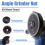 M14 Thread Angle Grinder Clamping Nut, Quick Release Nut Replacement Fast Locking Retaining Flange - Black 8