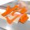5-Piece Push Handle Orange Woodworking Planer is Suitable for Router, Joiner and Table Saw Tools. 4