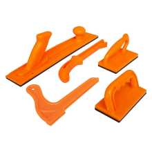 5-Piece Push Handle Orange Woodworking Planer is Suitable for Router, Joiner and Table Saw Tools.