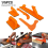 5-Piece Push Handle Orange Woodworking Planer is Suitable for Router, Joiner and Table Saw Tools. 5