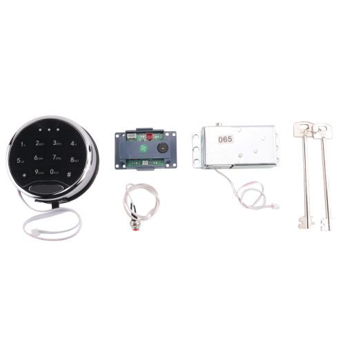 Safe Lock Replacement Electronic Kit Touch Pad/Keypad with Solenoid 2 Override Keys