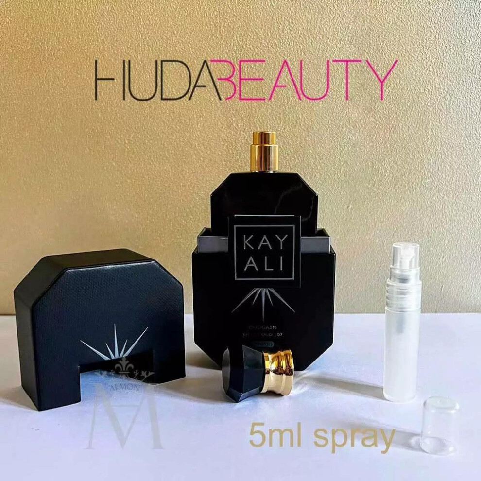 Huda Beauty KAYALI OUDGASM SMOKY OUD | 07 5ml sample ORIGINAL