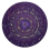 Divination Mat, Round Shape Starry Letter Rubber Astrology Pendulum Mat(Size:8.66 Inches) 2
