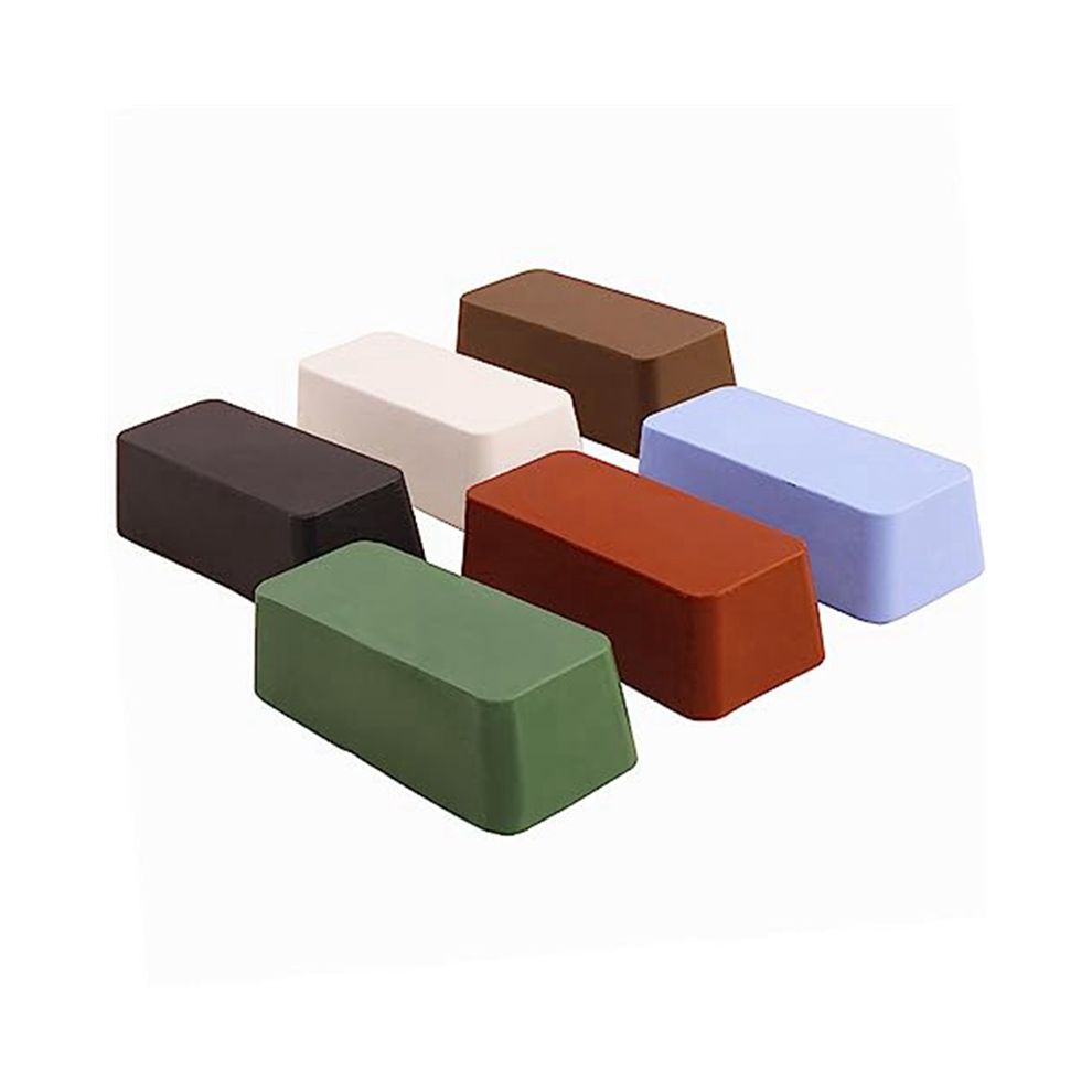6Pcs Metal Polishing Compound Kit 24Oz Buffing Bars 4Oz Each Wheels Pastes 4851426840482