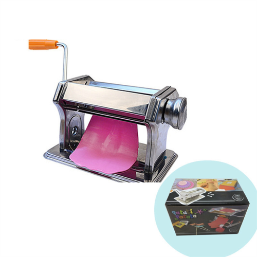 Soft Clay Machine Handmade DIY Making Tools Desktop Extruder with Handle Roller for 2
