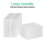 200 Pack Bulk Transparent Paper Envelope Liners Pre-Folded Packaging, Invitation Covers for Wedding Cards,Greeting Cards 7