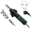 Temperature Adjustable Hot Hair Dryer Portable Digital Welding Tool (EU Plug) 3
