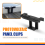 30Pc Solar Panel Frames Water Drained Clip Thickness 30mm PV Panels Auto Remove Stagnant Dust Outdoor Tool 8
