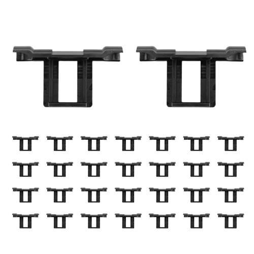 30Pc Solar Panel Frames Water Drained Clip Thickness 30mm PV Panels Auto Remove Stagnant Dust Outdoor Tool 2