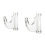 Lightsaber Stand Wall-Mounted Stand, Suitable for Lightsaber, Saber 3
