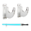 Lightsaber Stand Wall-Mounted Stand, Suitable for Lightsaber, Saber 4
