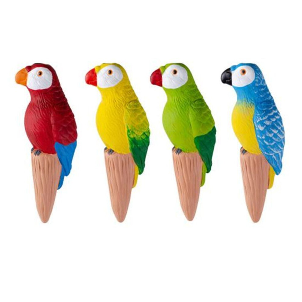 4pcs Parrot Watering Spikes Self-watering Planters Continuous Moisture Release System Watering Device