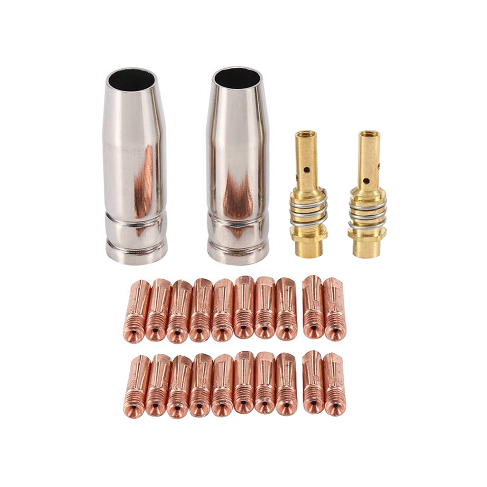 For Mb15 15Ak Mig Welding Torch Kit Contact Tip Nozzle Diffuser Accessory 0.8Mm 4852649078331