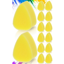 24 Pcs Face Paint Petal Painting Sponges High Density Supplies for Kids Adults Art Work