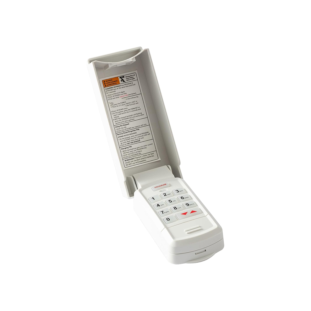 Universal Wireless Garage Door Opener Keypad -R For Genie Overhead Linear 4852649077129