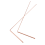Copper Dowsing Rod Pure 2PCS Divining Rods - for Water, Treasure(A) 9