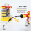 T-Shaped Bidirectional Ratchet Screwdriver Set Telescopic Multi-Angle Maintenance Combination Tool 5
