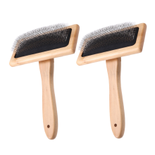 2 PCS Wool Carders, 6.1InchX4.8Inch Large Hand Carders for Wool, Craft Felt Mixing Tool, Pet Slicker Brush