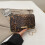(Dark Brown) Chic Print Leopard Handbag For Women With Soft Structured Design Style For Daily 1