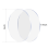 2 Pieces 6mm Thick Round Acrylic Glass Sheet, 8Inch Diameter Clear Circle, Cake Disk Sheet Backdrop 9