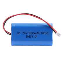 (3500MAH) 7.4V 18650 Battery Pack 2S LiFePO4 Battery Pack 1500mAh 3000mAh 3500mAh 4000mah Rechargeable Boat