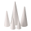24Pack Craft Foam Cones, Tree Cones Shaped for Arts, Crafts, Christmas Tree, School, DIY Project 10