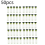 50 PCS Queen Bee Roller Cage - Plastic Beekeeping Cup Kit Back Holder Tools 3