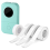 D30 Label Maker Machine with 4 Tapes-Black on White Tape 12mm 0.47 In, Mini Bluetooth Printer 1