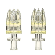 Disposable Crystal 5-Pin Mesotherapy Needle with 2 Replacement Tips - Sterile Stainless Steel, Compatible with Korea Crystal Injector