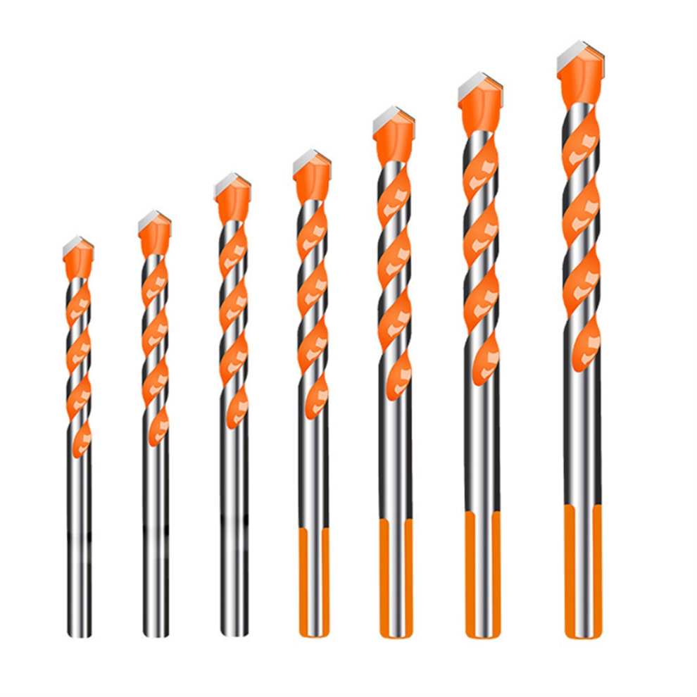 7Pcs Ultimate Drill Bits,Concrete Bit, Drilling And Punching Work Kit For Ceramic Tile, Concrete, Brick, Glass 4852649088415