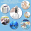 TDS Meter Digital Water Tester (TDS,Temperature and EC Meter),0-999Ppm PPM for Hydroponics, Drinking 6