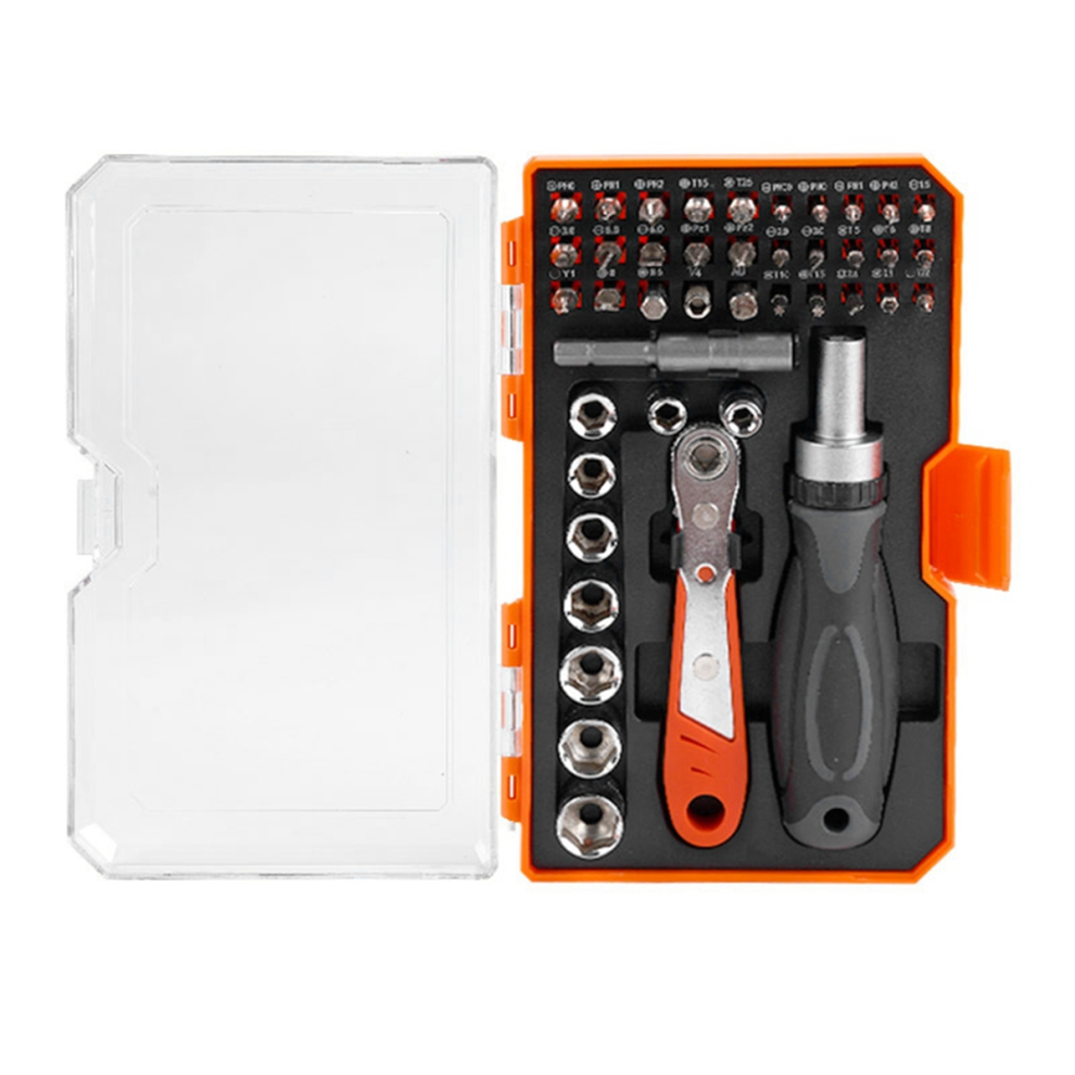 42-In-1 Ratchet Screwdriver Set Home Precision Multifunctional Maintenance Tool 4852649095611