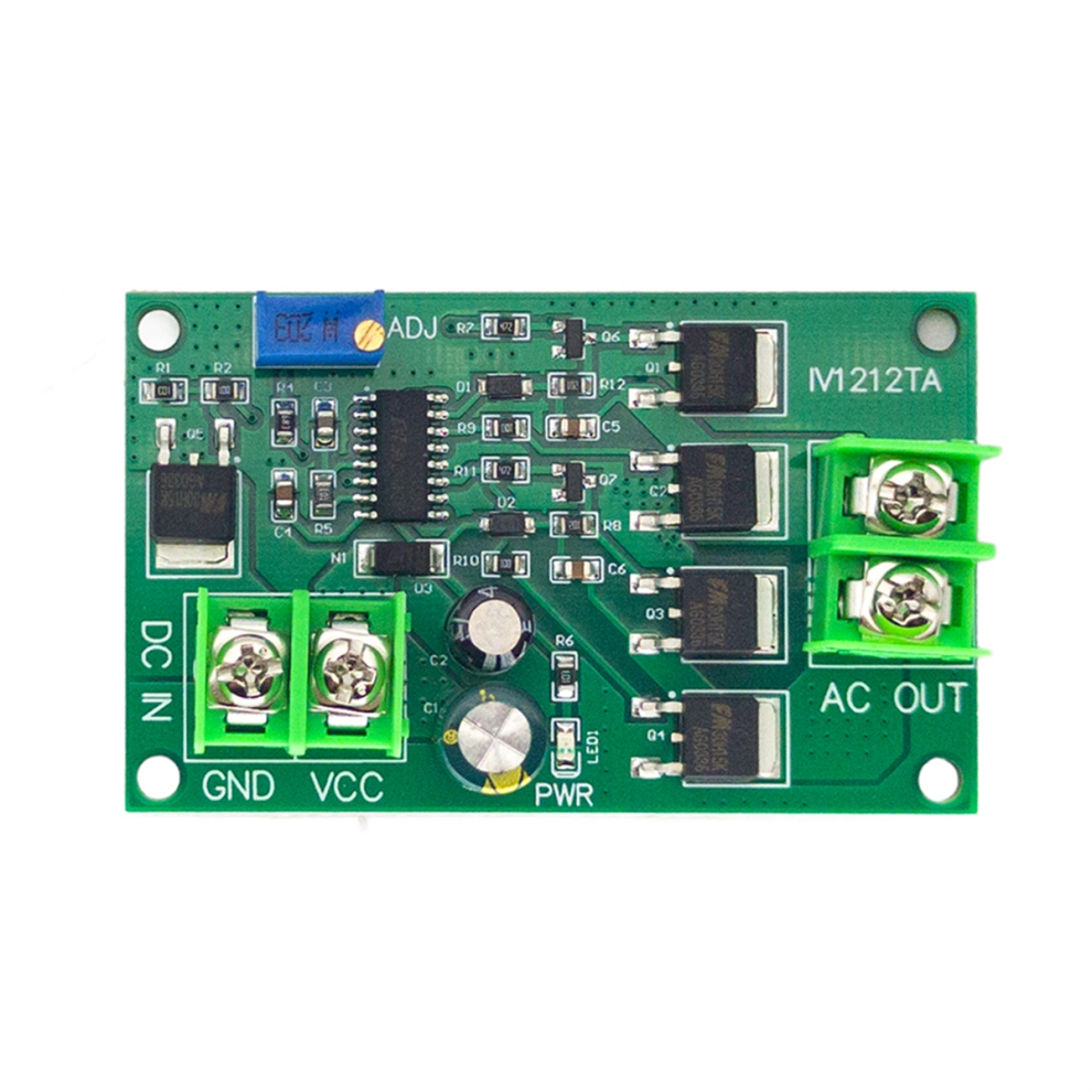 200W Dc 12V To Ac Inverter 50Hz Square Wave Signal Generator Module 12W 220V Iv1212ta 4852649094072