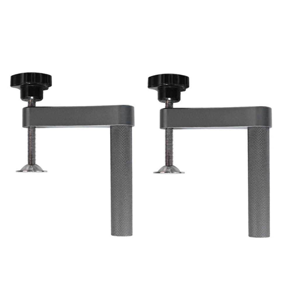 2Pcs 20Mm Woodworking Fast Desktop Pressure Clamp Manual Clamping Aluminum Alloy Parts Workbench Diy Tool 4852649093501