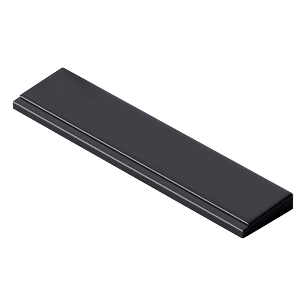 Keyboard Wrist Rest Pad Support With Desktop Partition Storage Case,For Computer Keyboard, Office- Black 4852649092405