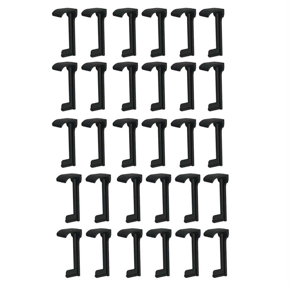 30Pcs 35Mm Solar Panel Side Water Drainage Clips,Pv Modules Clips For Drain Photovoltaic 4852649091705