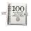 Money-Saving Challenge Kit, 100 Envelope Binder for Saving 5050 Cash Envelopes Budget Planning 3