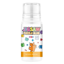Jigsaw Puzzle Glue, 60ML Glue with Head, Non-Toxic and Quick Dry Sealer