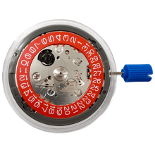 NH35A High Grade Mechanical Movement NH35 RED Calendar Wheel 24 Jewelry Self-Winding Precision