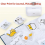 Mini Printer Paper for Inkless Portable Bluetooth Thermal Pocket Printer, 57mm x 30mm, 6 Rolls 7