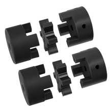 2Sets Flexible 3Pcs Coupling Coupler and Rubber Spider Jaw for Wood Splitter Mixing Industrial Equipment Kit